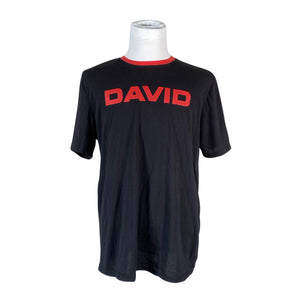 Miesten David - T-paita, koko XL - Musta (1)