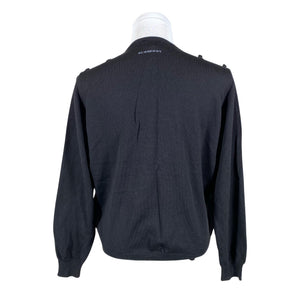 Miesten Burberry - Neulepaita, koko L - Musta (2)