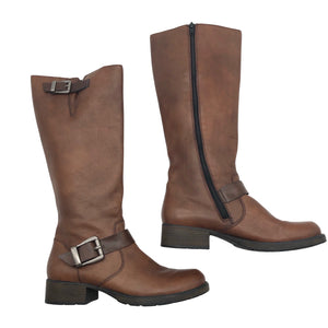 Naisten Rieker - Saappaat, koko 39 - Ruskea (1)