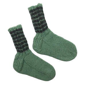 Unisex Handmade - Villasukat, koko 28 - Turkoosi (1)