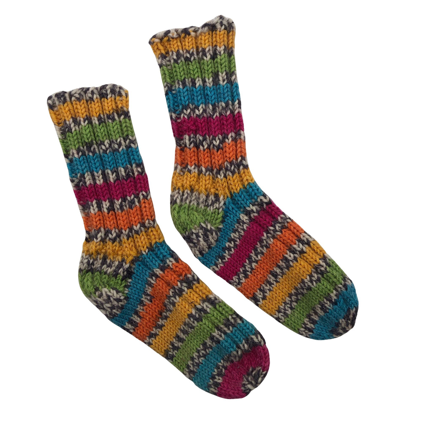 Unisex Handmade - Villasukat, koko 27 - Harmaa (1)