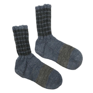 Unisex Handmade - Villasukat, koko 31 - Harmaa (1)