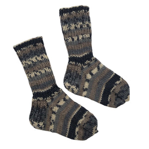 Unisex Handmade - Villasukat, koko 28 - Harmaa (1)