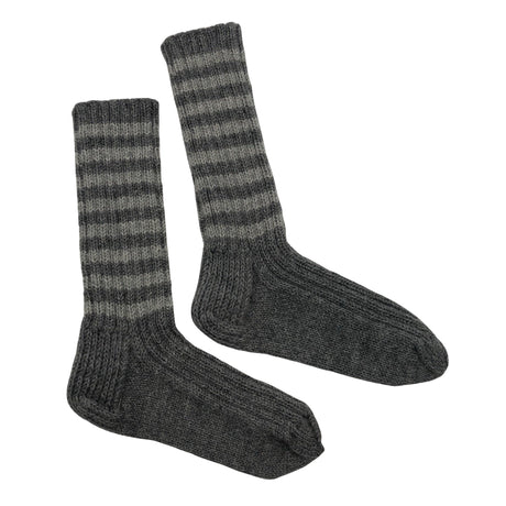 Miesten Handmade - Villasukat, koko 45 - Harmaa ()