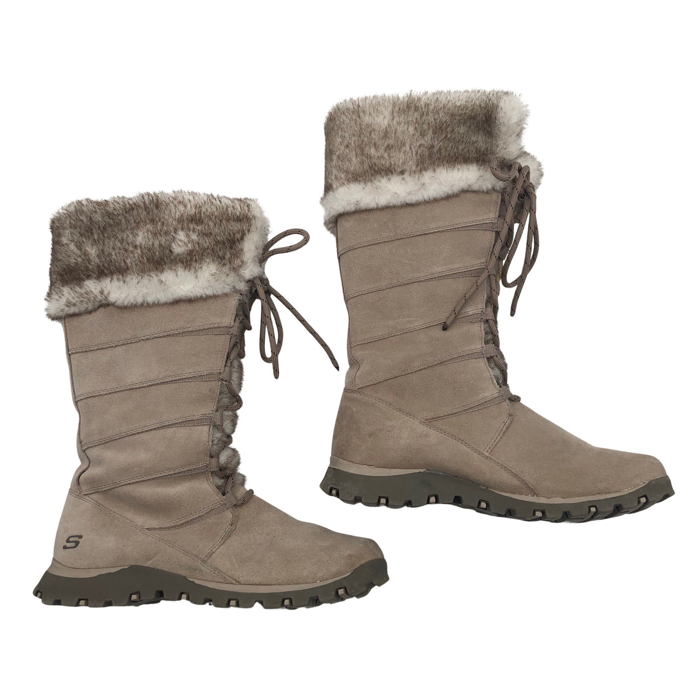 Naisten Skechers - Talvikengät, koko 38 - Beige (1)