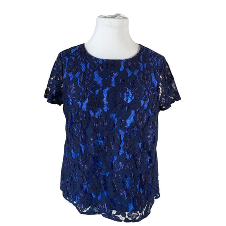 Naisten Mosaic - Lyhythihainen pusero, koko 42 - Sininen ()