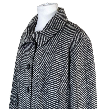 Naisten Kj Brand - Villakangastakki, koko 48 - Harmaa (2)