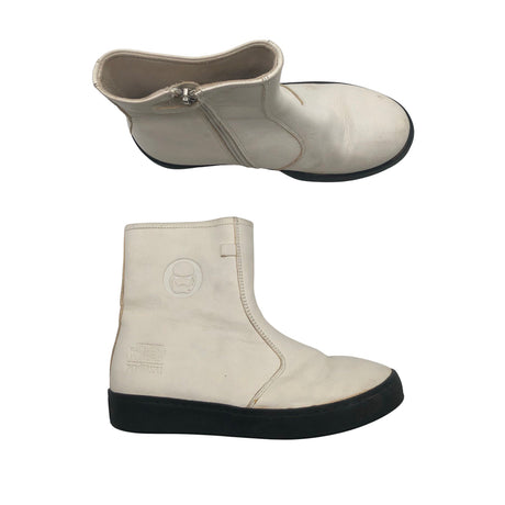 Tyttöjen Po-Zu - Nilkkurit, koko 35 - Valkoinen ()