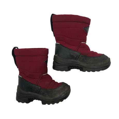 Unisex Kuoma - Talvikengät, koko 23 - Punainen