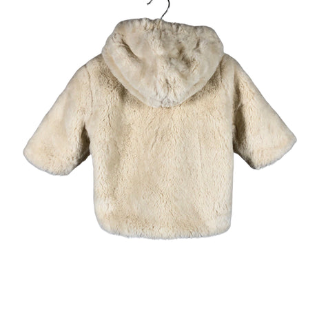Tyttöjen Mayoral - Tekoturkistakki, koko 74 - 80 - Beige (2)