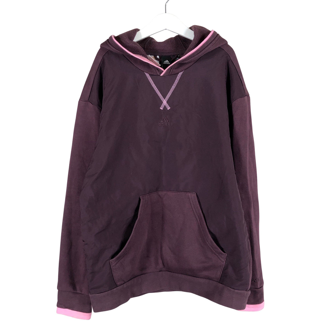 Tyttöjen Adidas - Huppari, koko 146 - 152 - Viininpunainen (1)