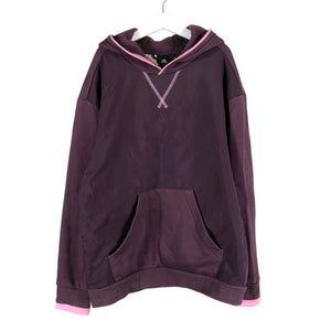 Tyttöjen Adidas - Huppari, koko 146 - 152 - Viininpunainen (1)