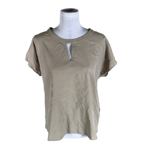 Naisten More&More - Lyhythihainen pusero, koko 40 - Beige ()