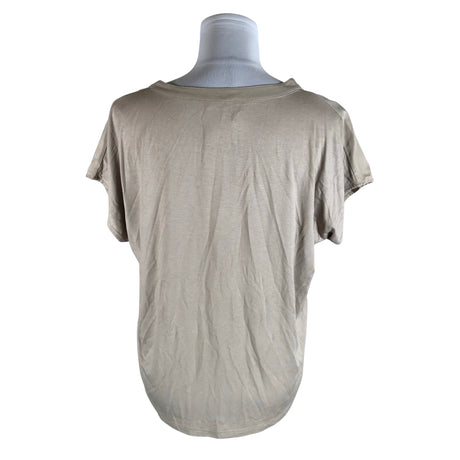 Naisten More&More - Lyhythihainen pusero, koko 40 - Beige (2)