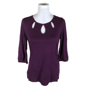 Naisten Ann Taylor - Trikoopaita, koko 40 - Violetti (1)