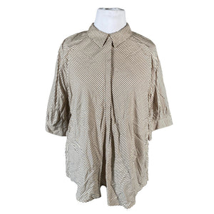 Naisten Soyaconcept - Lyhythihainen pusero, koko 44 - Beige (1)