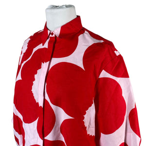 Naisten Marimekko - Kangastunika, koko 44 - Punainen (2)