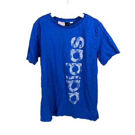 Unisex Adidas - T-paita, koko 146 - 152 - Sininen ()