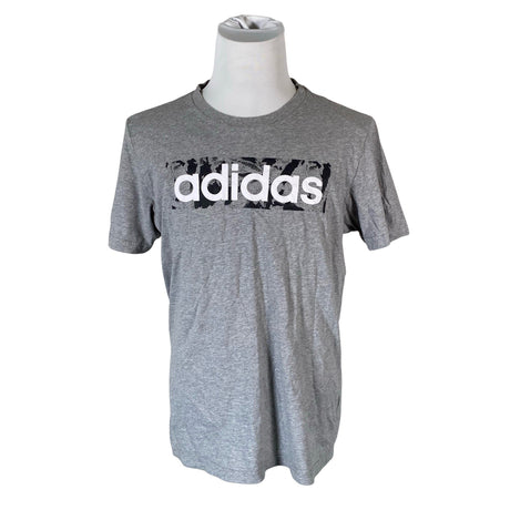 Miesten Adidas - T-paita, koko L - Harmaa ()