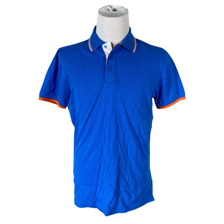 Miesten Cotton & Silk - Pikeepaita, koko XL - Sininen ()