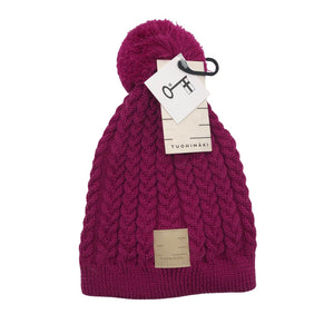 Naisten Tuohimäki - Talvipipo, koko 52 - 54 cm - Pinkki (1)