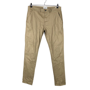 Miesten Solid - Chinot, koko W34 - Beige (1)