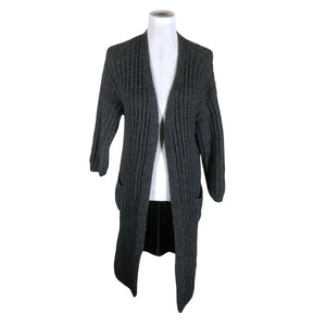 Naisten Handmade - Neuletakki, koko 40 - Harmaa (1)