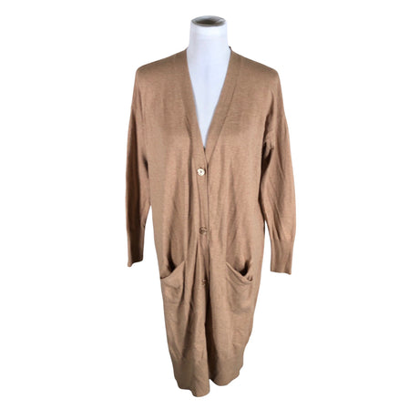 Naisten Nanso - Neuletakki, koko 40 - Beige ()