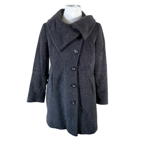 Naisten Milo - Villakangastakki, koko 44 - Musta ()