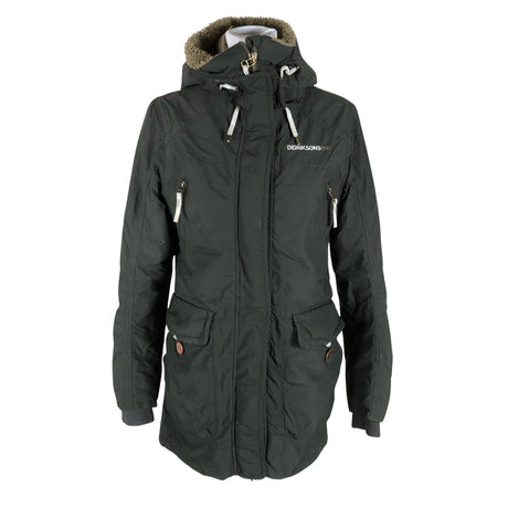 Naisten Didriksons - Kevyttoppatakki, koko 36 - Vihreä ()