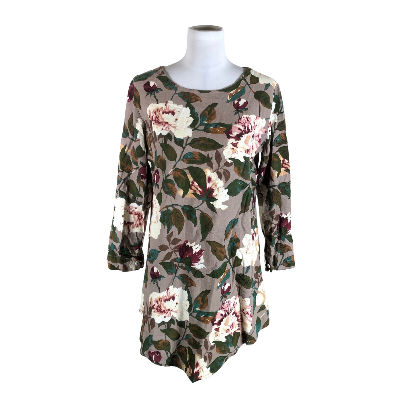 Naisten Handmade - Kangasmekko, koko 38 - Ruskea (1)