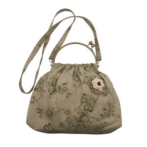 Naisten Handmade - Käsilaukku, koko Midi - Beige (1)