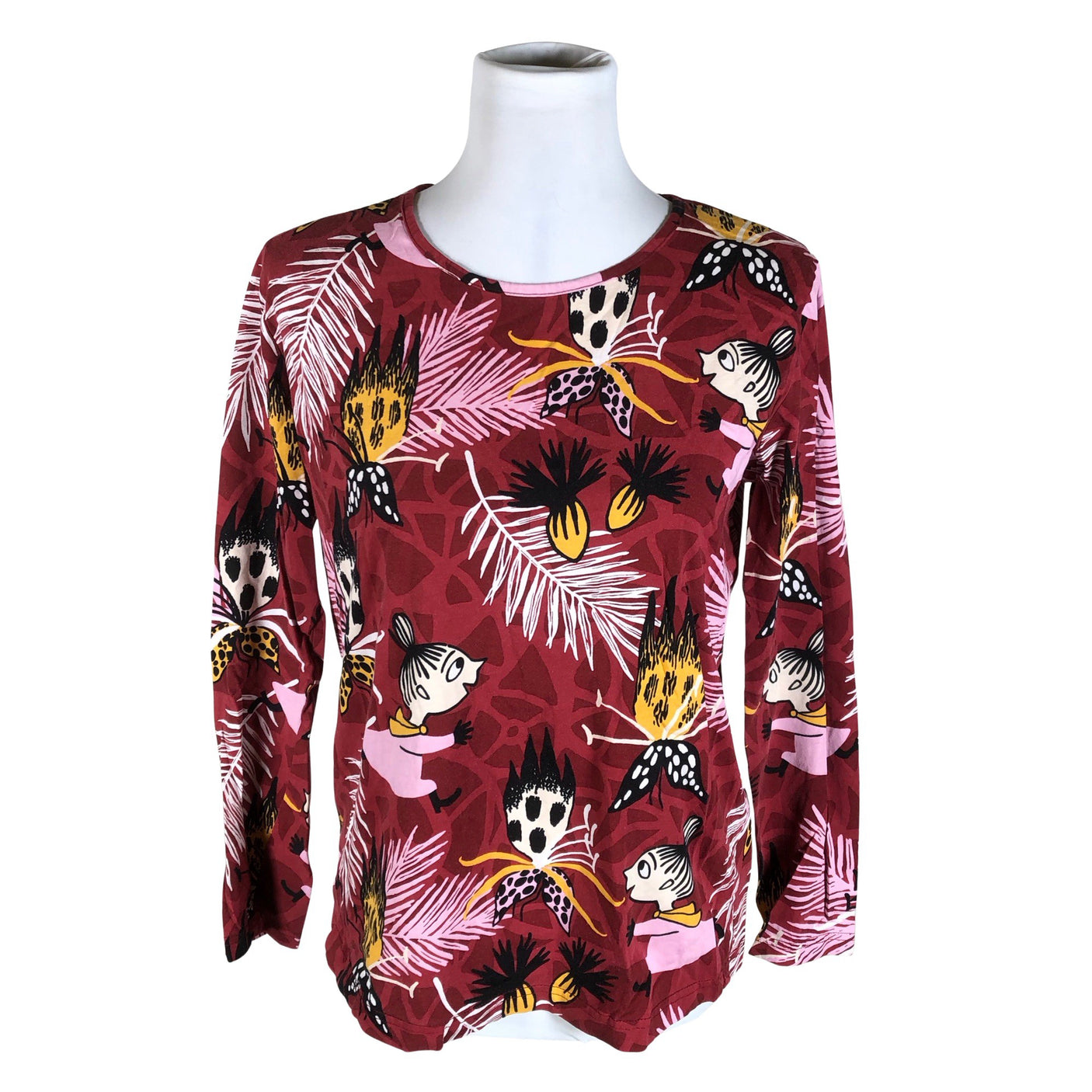 Naisten Martinex - Trikoopaita, koko 38 - Viininpunainen (1)