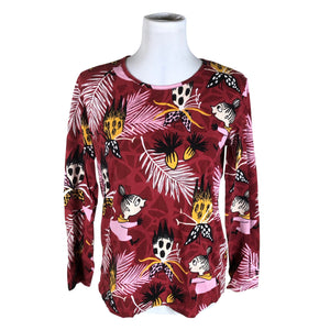 Naisten Martinex - Trikoopaita, koko 38 - Viininpunainen (1)