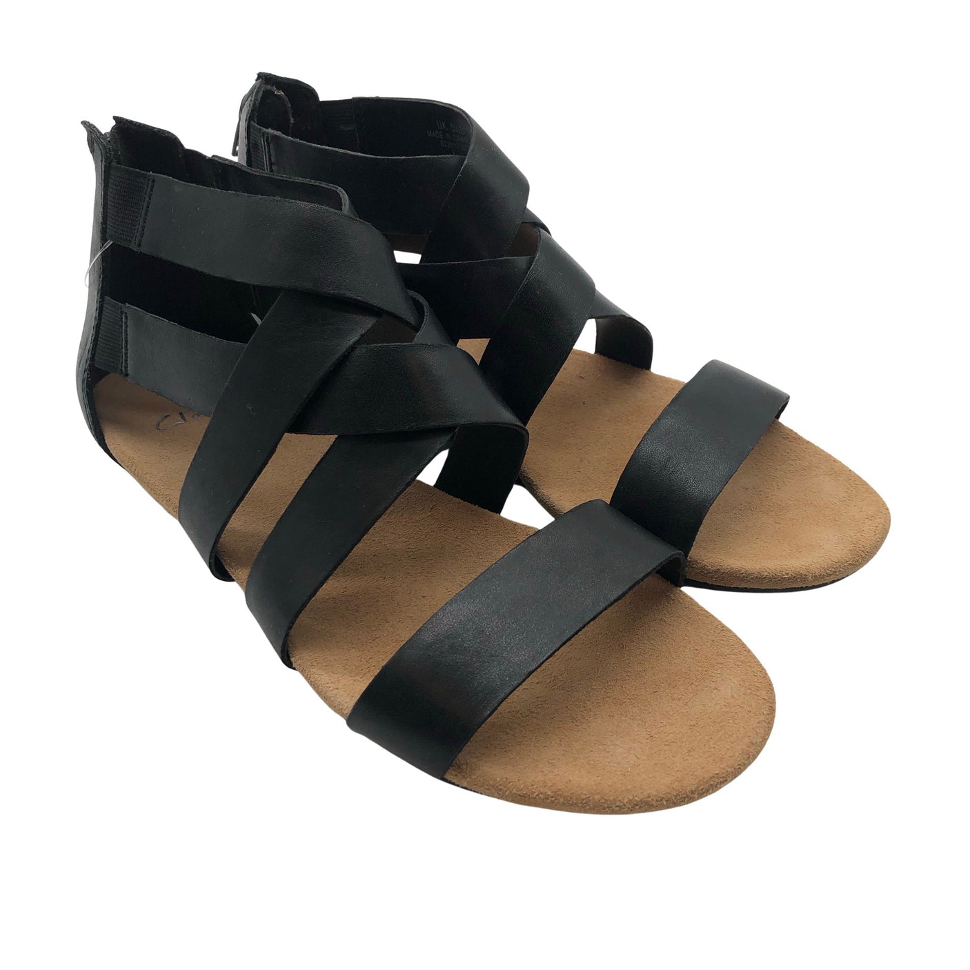 Naisten Clarks - Sandaalit, koko 38 - Musta (2)