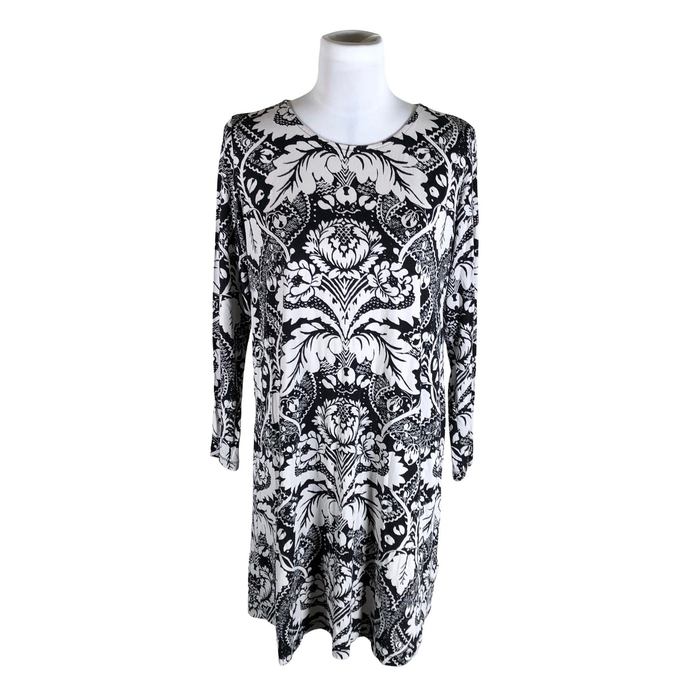 Naisten Marimekko - Trikoomekko, koko 38 - Harmaa (1)
