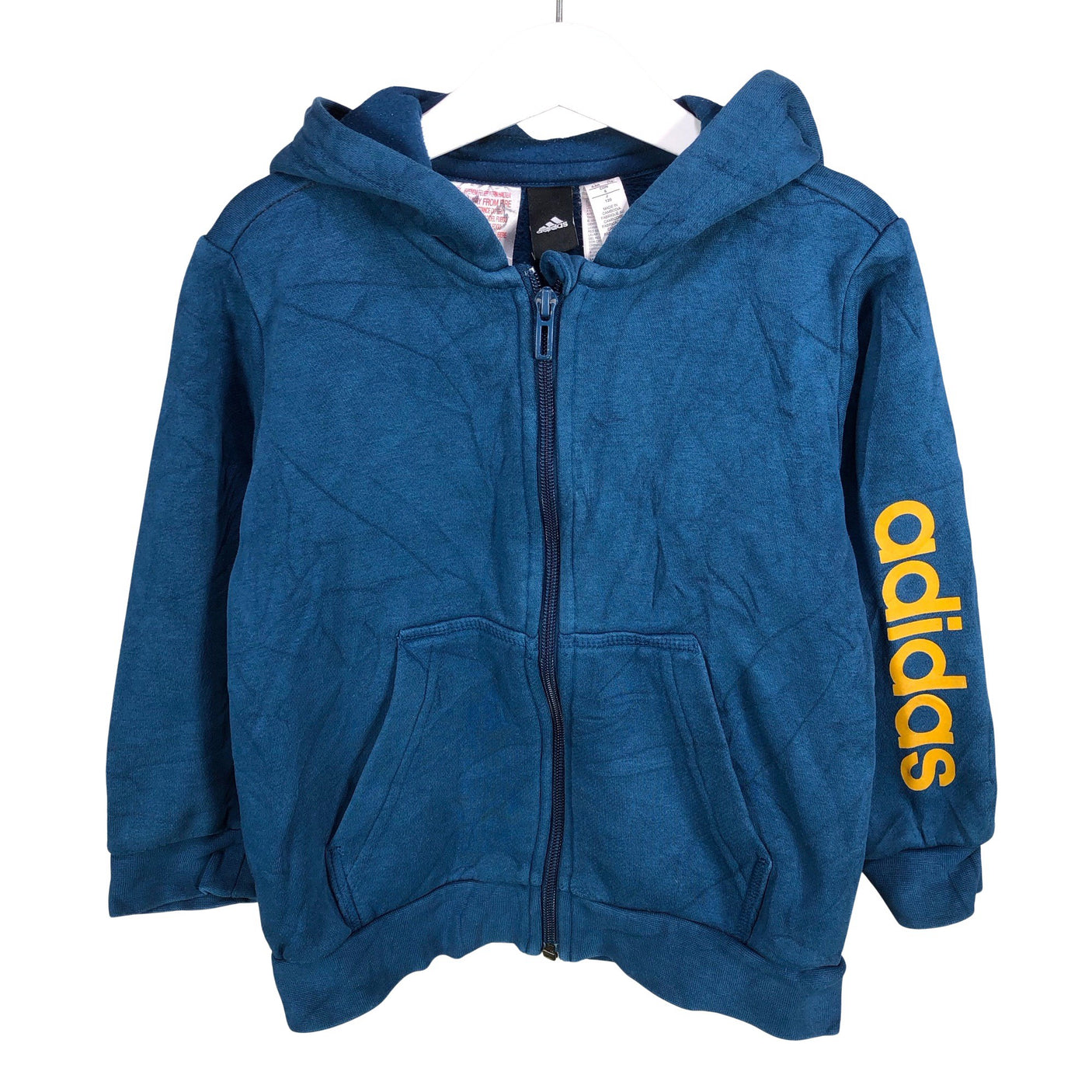 Unisex Adidas - Huppari, koko 110 - 116 - Sininen (1)