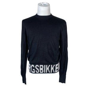 Miesten Bikkembergs - Neulepaita, koko XL - Musta (1)