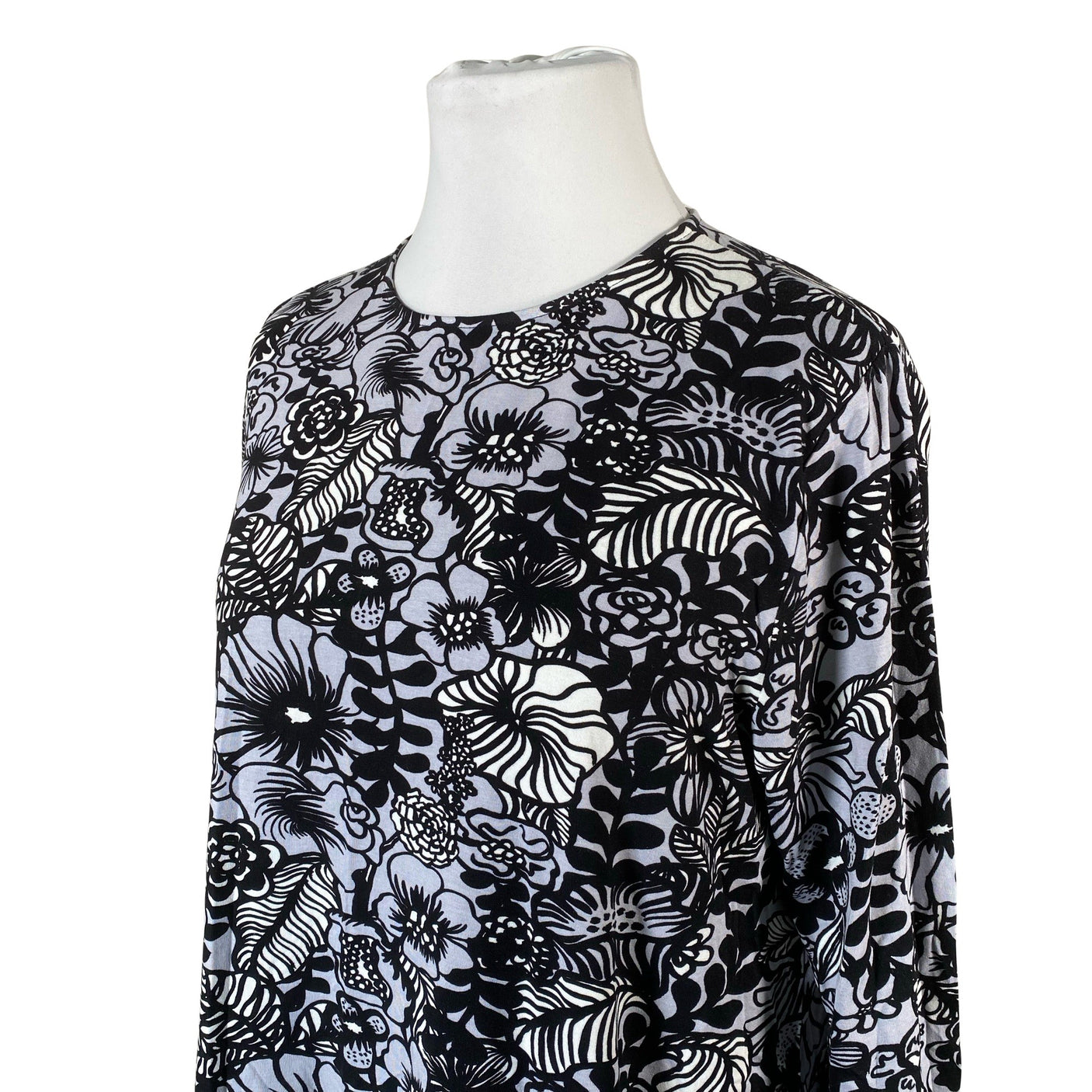 Naisten Marimekko - Trikoomekko, koko 46 - Harmaa (2)