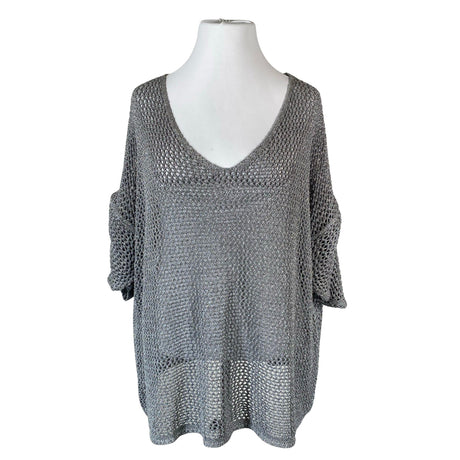 Naisten Bohemiana - Neuletunika, koko One size - Hopea ()