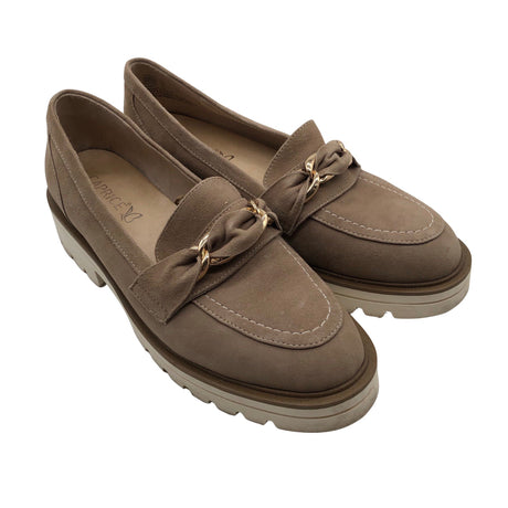Naisten Caprice - Loaferit, koko 39 - Beige (2)