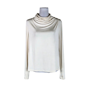 Naisten Lindex - Trikoopaita, koko 38 - Beige (1)