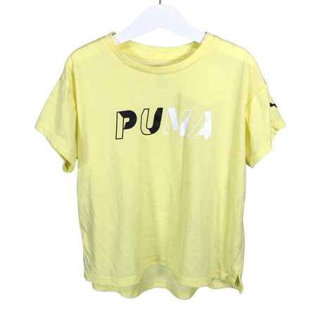 Unisex Puma - T-paita, koko 146 - 152 - Keltainen ()