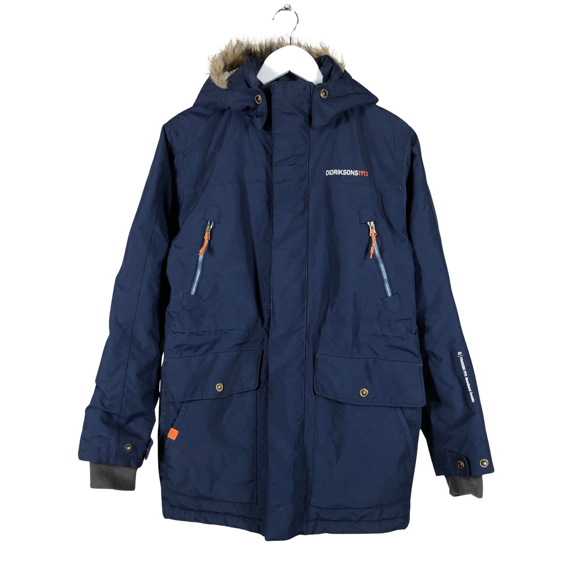 Unisex Didriksons - Toppatakki, koko 164 - 170 - Sininen (1)