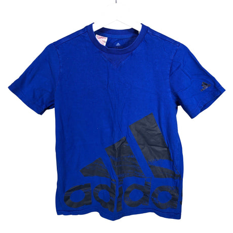 Unisex Adidas - T-paita, koko 158 - 164 - Sininen ()