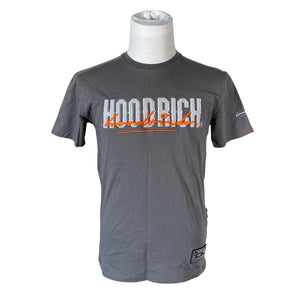 Miesten Hoodrich - T-paita, koko S - Harmaa (1)