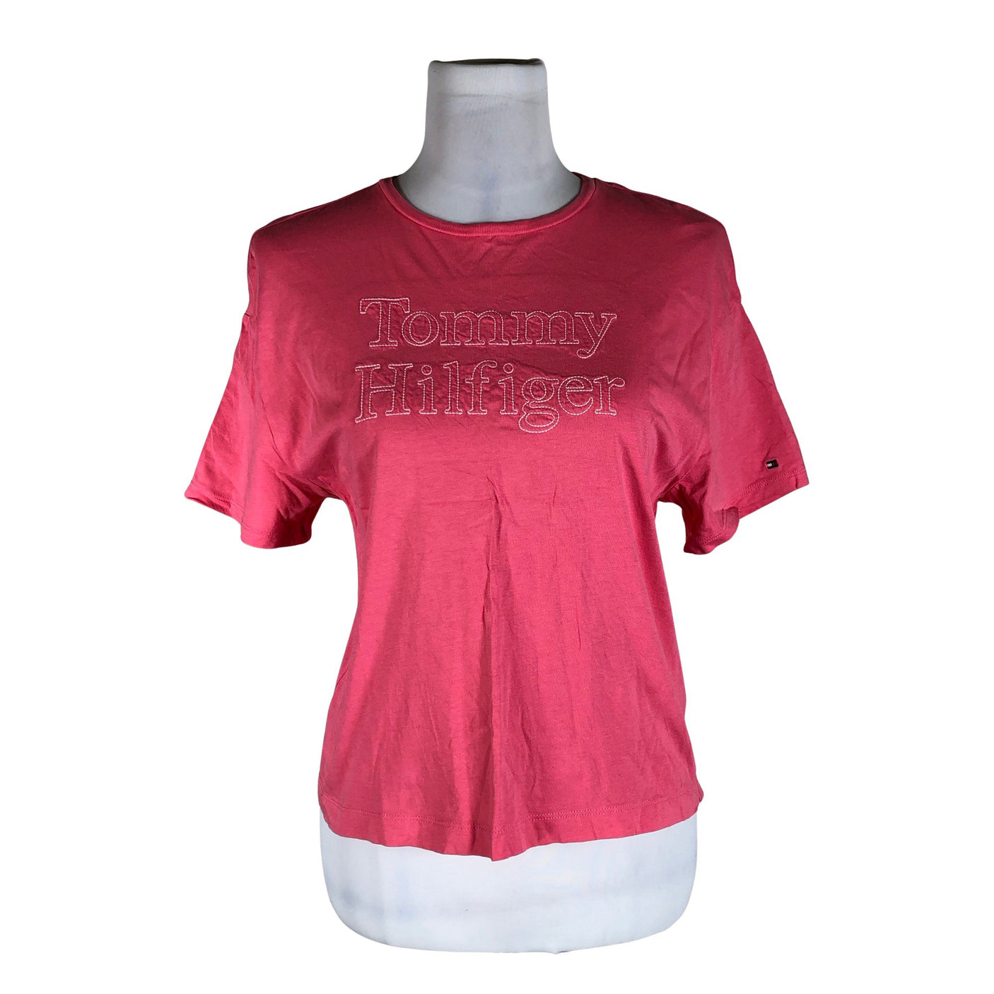 Naisten Tommy Hilfiger - T-paita, koko 40 - Pinkki (1)