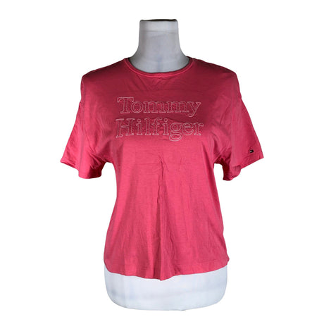 Naisten Tommy Hilfiger - T-paita, koko 40 - Pinkki ()