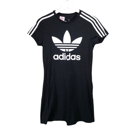 Tyttöjen Adidas - Trikoomekko, koko 158 - 164 - Musta ()