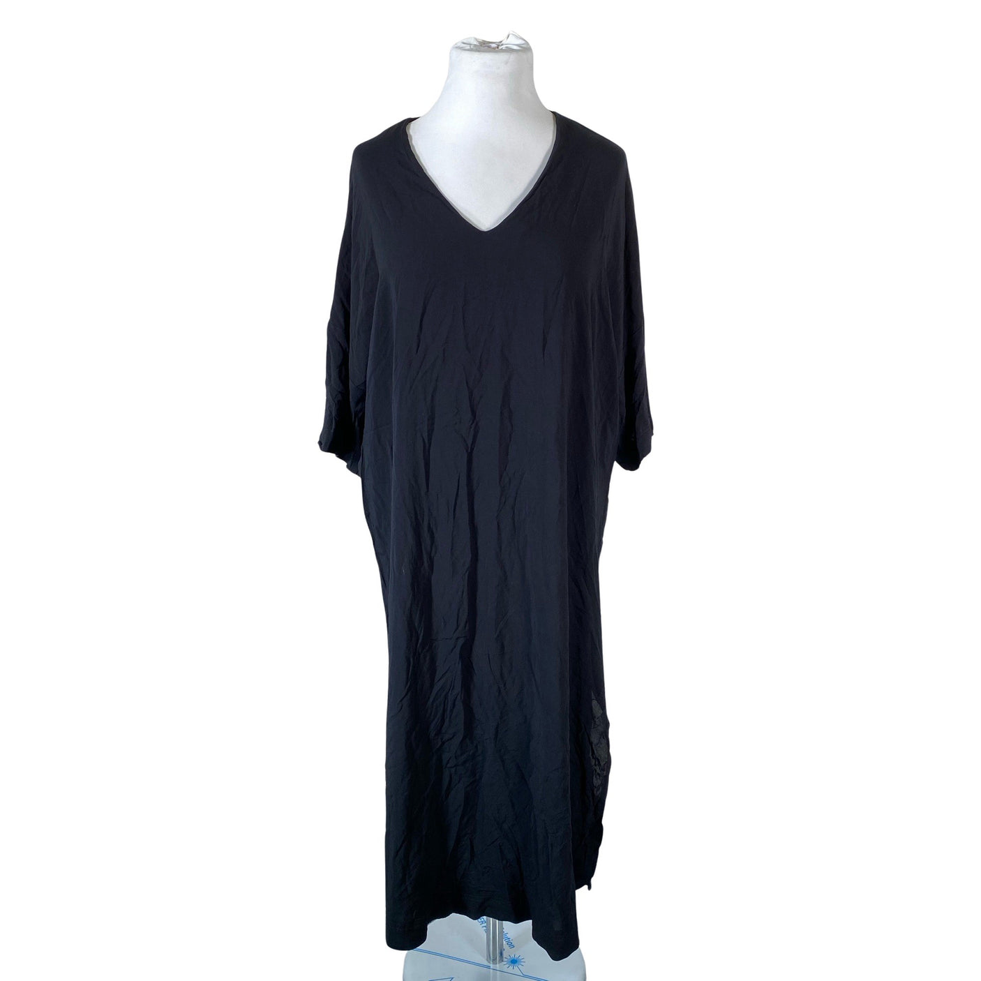 Naisten Riva Clothing - Sifonkimekko, koko 46 - Musta (1)